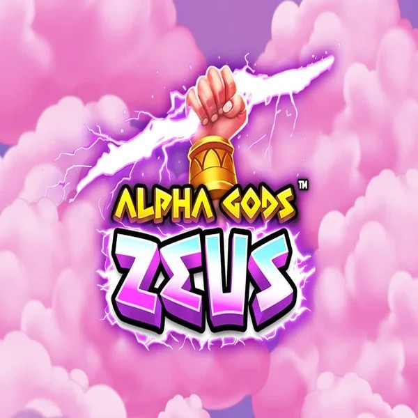 Slots logo of Alpha Gods Zeus from PearFiction Studios at Spinbara Casino