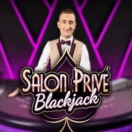 Official Live Casino logo: Blackjack Salon Privé by Ezugi at Spinbara Casino