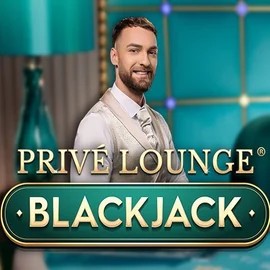 Privé Lounge Blackjack logo by Pragmatic Play at Spinbara Casino
