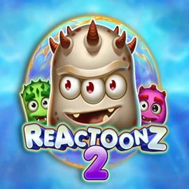 Reactoonz 2 casino game by Play'n GO – featured logo at Spinbara Casino